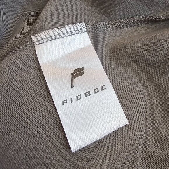 NWOT Fioboc Crew Neck Short Sleeve Tee T-Shirt, L, Light Grey - Picture 7 of 8